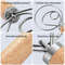 Stainless Steel Danish Dough Whisk With Wooden Handle  Artisan Bread And Pastry Mixer For Effortles 5
