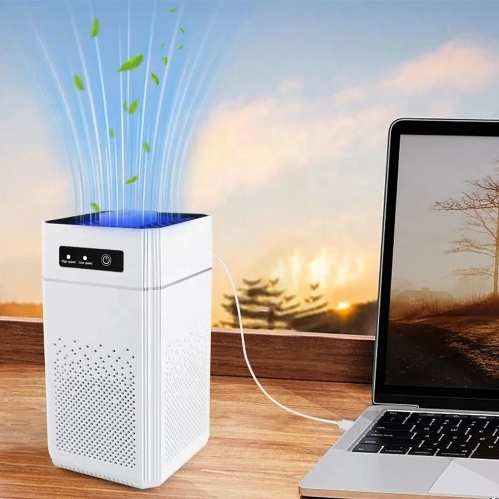 Professional Home Air Purifier With Activated Carbon Negative Ions Quiet Formaldehyde And Odor Rem 0