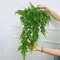 2pcs 35Inch Persian Fern Hanging Vines  Lush Artificial Greenery For Home Wall Wedding And Party De 1