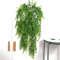 2pcs 35Inch Persian Fern Hanging Vines  Lush Artificial Greenery For Home Wall Wedding And Party De 5