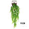 2pcs 35Inch Persian Fern Hanging Vines  Lush Artificial Greenery For Home Wall Wedding And Party De 6
