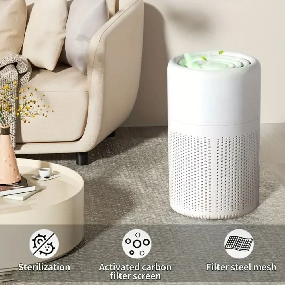 HEPA Air Purifier For Home With Scented Sponge Deodorizing For Office Living Room Bedroom 2