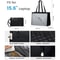 Womens 2 In 1 Insulated Lunch Bag Suitable For 156 Inch Laptops Leak Proof Insulated Work Bag Water 5