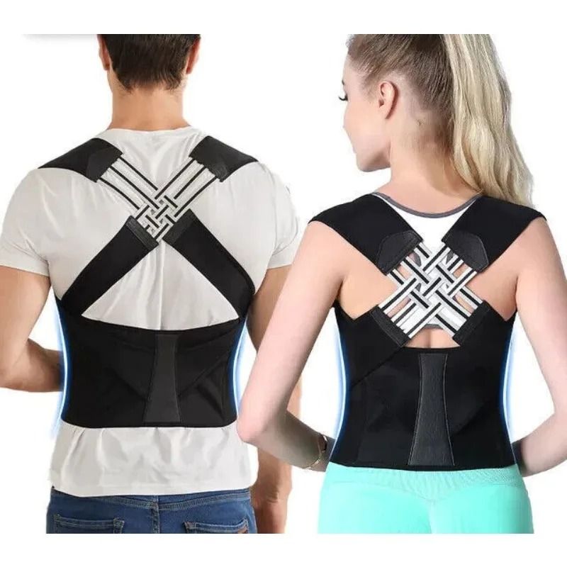 Back Shoulders Support Posture Corrector For Women Gym Rehabilitation Yoga Back Belt Lumbar Support 0