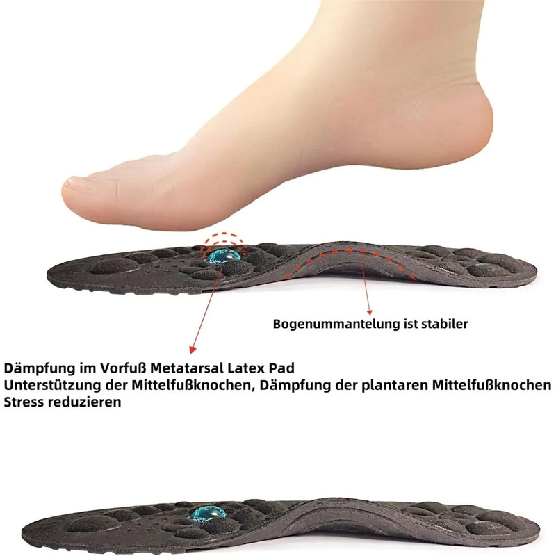 Magnetic Acupressure Massage Insoles With Arch Support For Men And Women 3