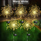 Solar Fireworks Lights Outdoor Decorative Garden Lights For Patio Holiday And Event Decor 7