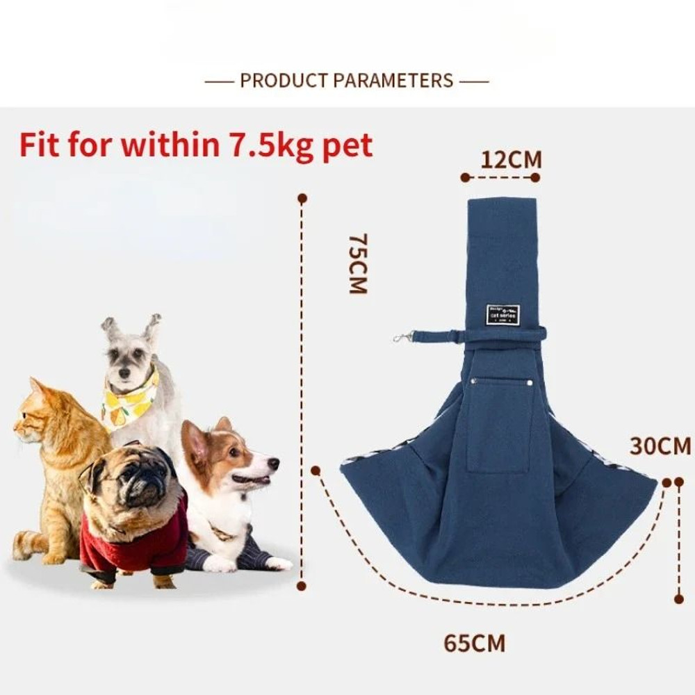 Comfortable Pet Sling Carrier Bag For Small Dogs And Cats 1
