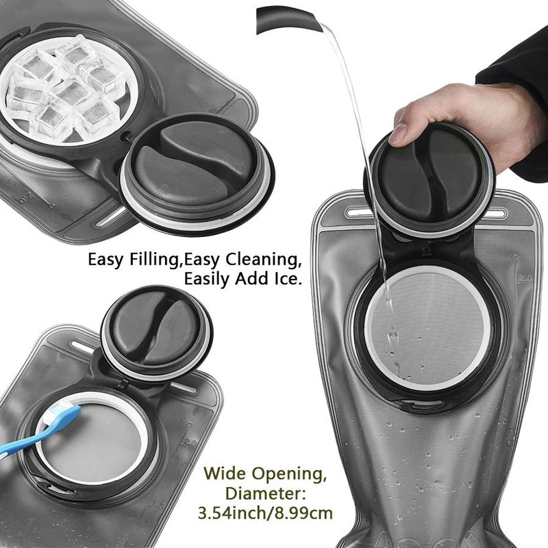 Quick Release Hydration Bladder Leak Proof Water Bag For Hiking And Camping 15L30L 2