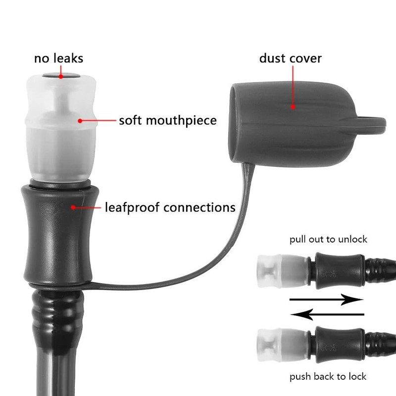 Quick Release Hydration Bladder Leak Proof Water Bag For Hiking And Camping 15L30L 3