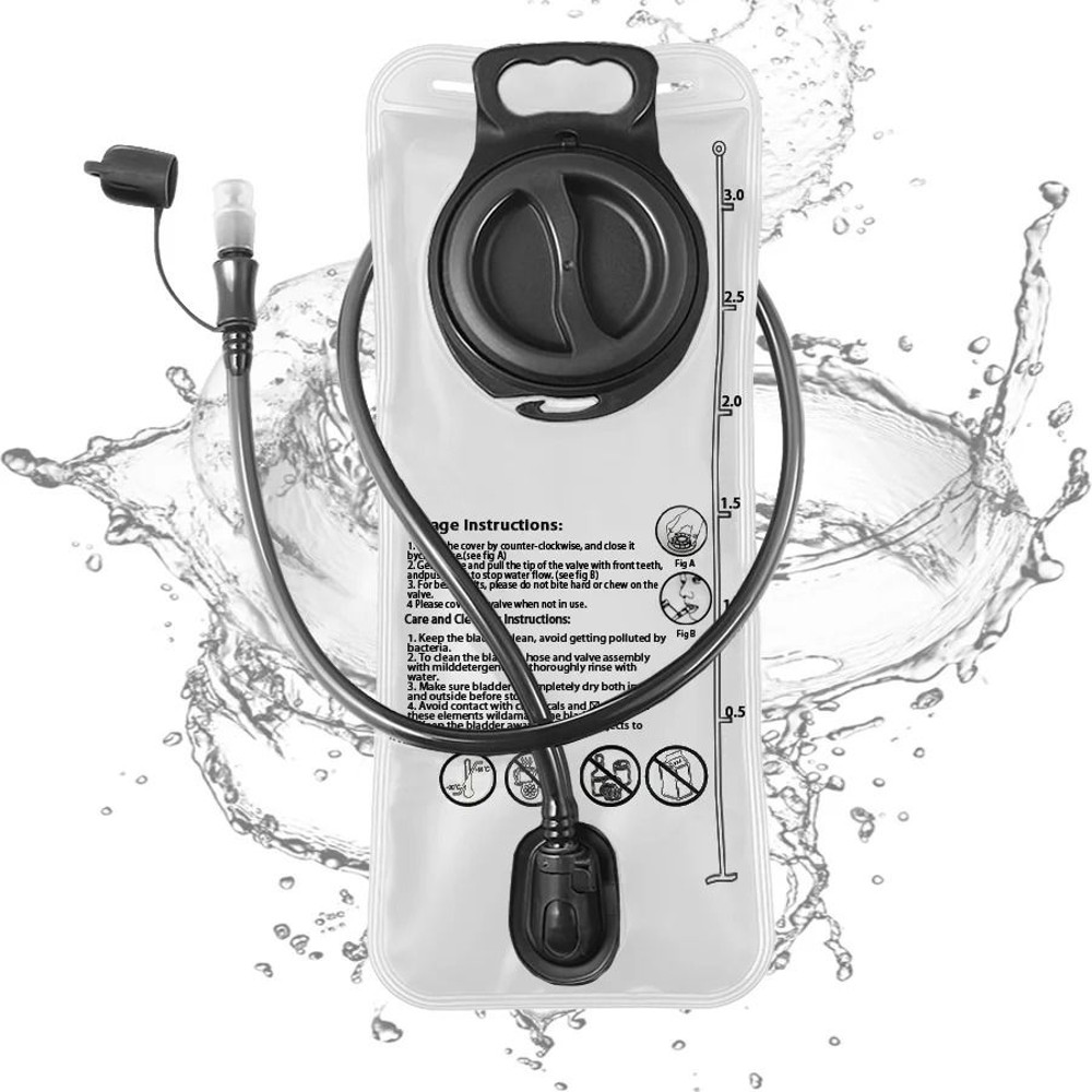 Quick Release Hydration Bladder Leak Proof Water Bag For Hiking And Camping 15L30L 15