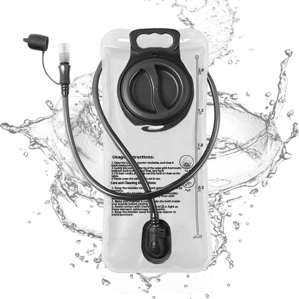 Quick Release Hydration Bladder Leak Proof Water Bag For Hiking And Camping 15L30L 16