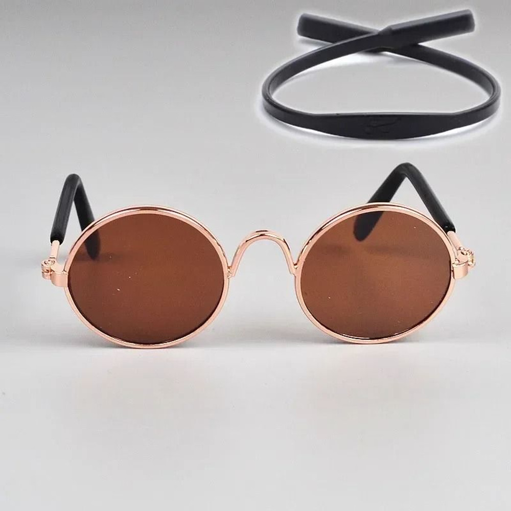 Cute Pet Sunglasses For Cats And Small Dogs UV Protection Summer Photo Props 11