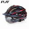 4in1 Lightweight Cycling Helmet With Detachable Sun Visor And Goggles For Road And Mountain Biking 8