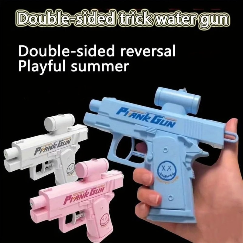 Outdoor Double Sided Reverse Water Gun Toy For Kids Fun Prank And Creative Summer Play 3