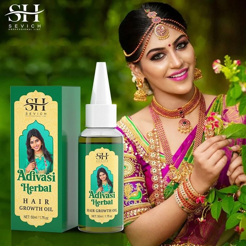 Adivasi Herbal Hair Growth Oil Ayurvedic Anti Hair Loss Treatment For Stronger Thicker Hair 6