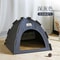 Pet Tent Bed Cat And Dog House SemiEnclosed Canvas Cave With Removable Cushion For Small To Large P 7
