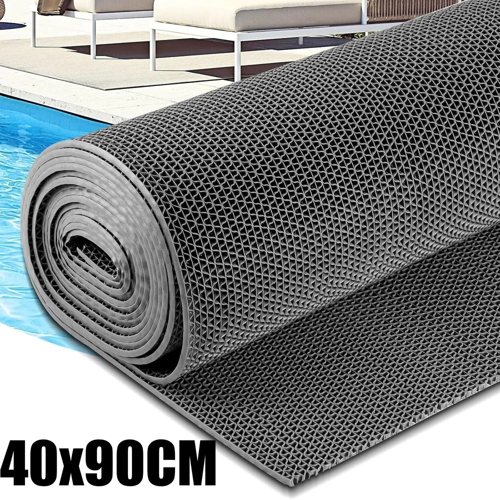 Non Slip PVC Floor Mat For Kitchen Bathroom And Outdoor Areas Waterproof Dirt Resistant Anti Skid M