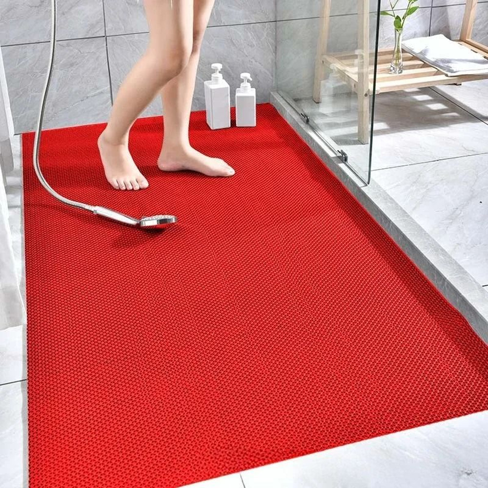 Non Slip PVC Floor Mat For Kitchen Bathroom And Outdoor Areas Waterproof Dirt Resistant Anti Skid M
