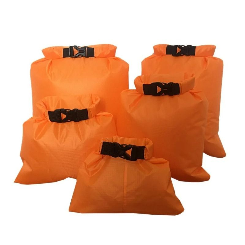 Waterproof Dry Bag Set For Camping Kayaking And Outdoor Adventures  5Piece Lightweight Storage Sack 7