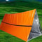 2Person Emergency Survival Tent Waterproof Mylar Tube Shelter With Thermal Blanket For Outdoor Cam 10