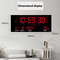Digital Large Wall Clock Alarm Temperature Date Calendar Display 8 Sets Of Alarm Clocks 14 Electron 4