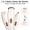 Portable Electric Shaver For Women Painless Rechargeable Body And Facial Hair Remover 4