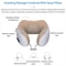 Portable U Shaped Electric Neck Massager Pillow For Neck Shoulder And Cervical Relaxation 4
