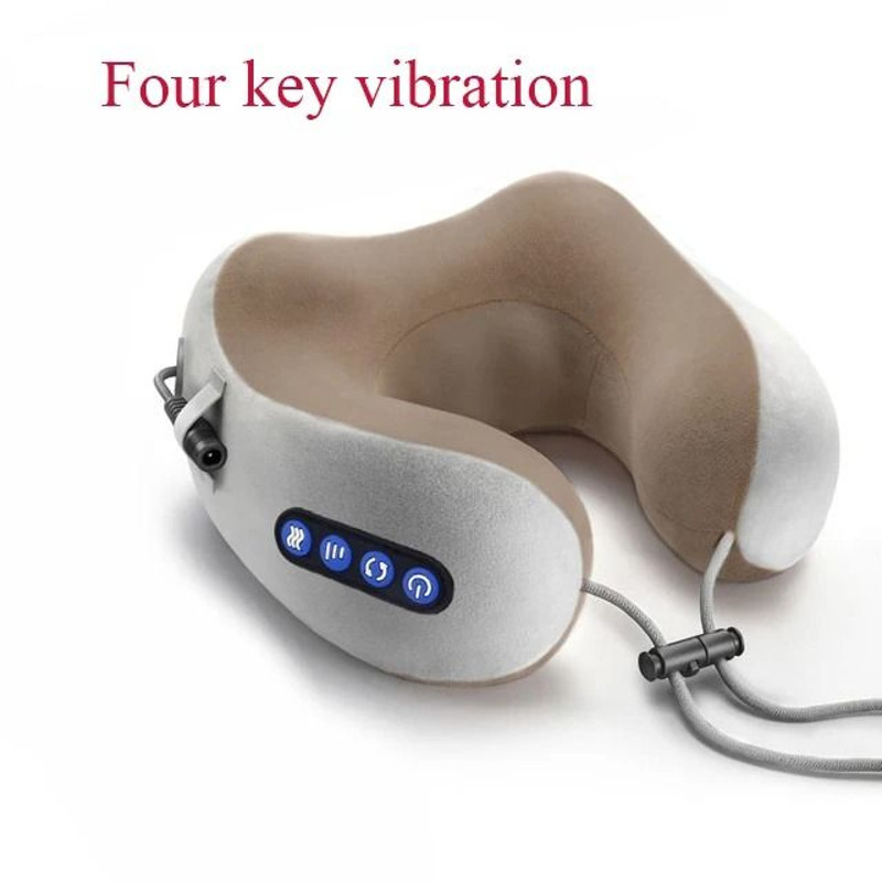 Portable U Shaped Electric Neck Massager Pillow For Neck Shoulder And Cervical Relaxation 8
