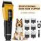 Professional Pet Hair Clipper Rechargeable Type C Dog And Cat Grooming Trimmer 0