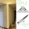 Aluminum LED Strip Light Profile 50x22mm Recessed Mount Channel For Ceiling And Wall Decoration 1