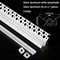 Aluminum LED Strip Light Profile 50x22mm Recessed Mount Channel For Ceiling And Wall Decoration 8