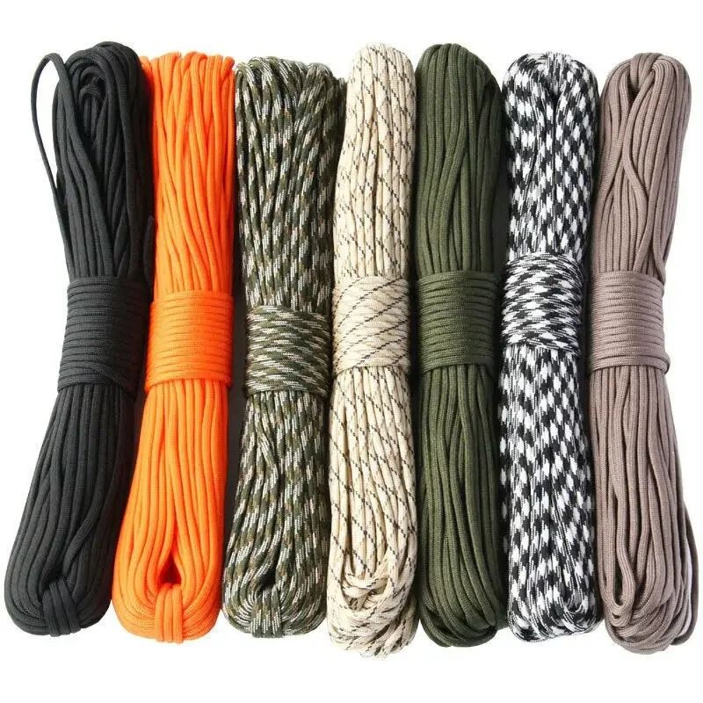 7 Core 550 Paracord Rope 4mm Outdoor Camping Survival Cord For Hiking And DIY Accessories 0
