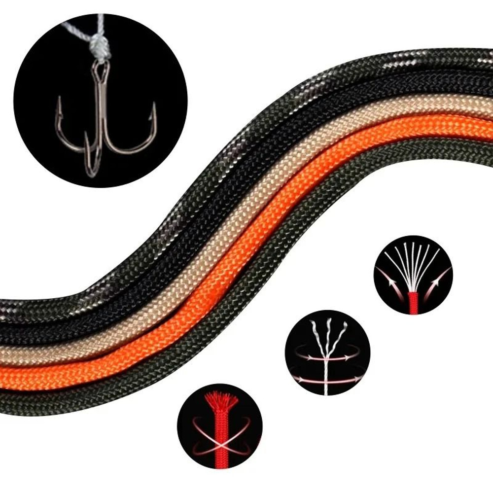 7 Core 550 Paracord Rope 4mm Outdoor Camping Survival Cord For Hiking And DIY Accessories 2