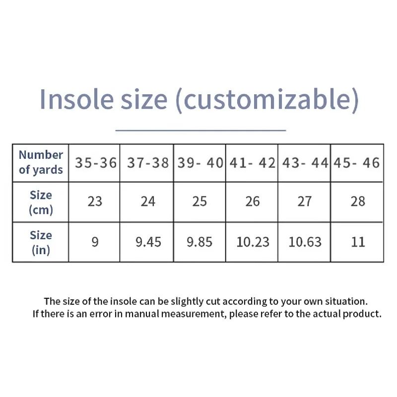 Sport Orthopedic Insoles Shock Absorbing EVA Memory Foam Inserts For Running And Everyday Comfort 4