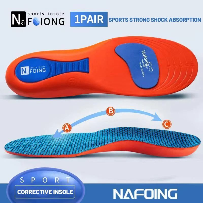 Sport Orthopedic Insoles Shock Absorbing EVA Memory Foam Inserts For Running And Everyday Comfort 5