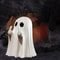 Cute Ghost Statue Halloween Table Decor Small Adorable Horror Ornament For Home And Office 3