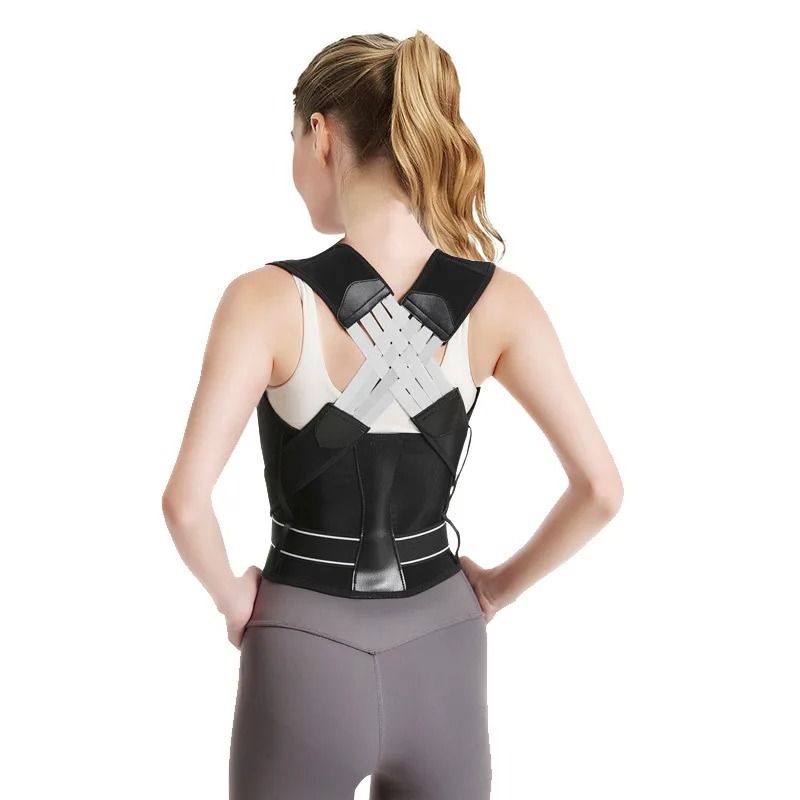 Posture Corrector Shoulder And Back Support Brace With Adjustable Straps For Men And Women 2