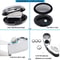 40X Jewelers Loupe Magnifier With LED And UV Light Metal Folding Magnifying Glass For Coins Jewelr