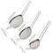 3Piece Fine Mesh Strainer Set Stainless Steel Flour Sifter Tea And Egg Sieve Kitchen Tool With Han 3