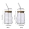 Striped Glass Tumbler 530ml HeatResistant Drinking Cup For Coffee Tea Juice And Milk 5