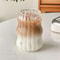 Striped Glass Tumbler 530ml HeatResistant Drinking Cup For Coffee Tea Juice And Milk 8