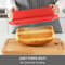 Silicone Bread And Cake Baking Pan Rectangular NonStick Loaf Mold For Brownies Cheesecake And Past 0