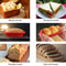 Silicone Bread And Cake Baking Pan Rectangular NonStick Loaf Mold For Brownies Cheesecake And Past 5