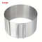 Adjustable Stainless Steel Cake Ring Round Mousse Mold For Baking Cheesecake And Dessert Layering 7