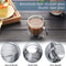 DoubleWalled Glass Coffee Mug 250ml Insulated Clear Cup With Handle For Hot And Cold Drinks 3