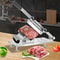Stainless Steel Manual Meat Slicer Portable Frozen Food And Vegetable Cutter For Home Kitchen 0