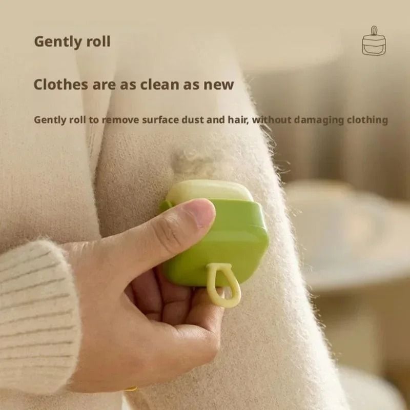 Mini Reusable Lint Roller Washable Pet Hair And Dust Remover For Clothes Furniture And Car Interio 4