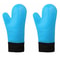 Professional Heat Resistant Oven Gloves NonSlip Silicone BBQ Mitts With Soft Inner Lining For Cook 10