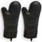Professional Heat Resistant Oven Gloves NonSlip Silicone BBQ Mitts With Soft Inner Lining For Cook 7