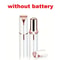 Portable Lipstick Shaped Electric Hair Remover For Women Painless Facial Shaver 6